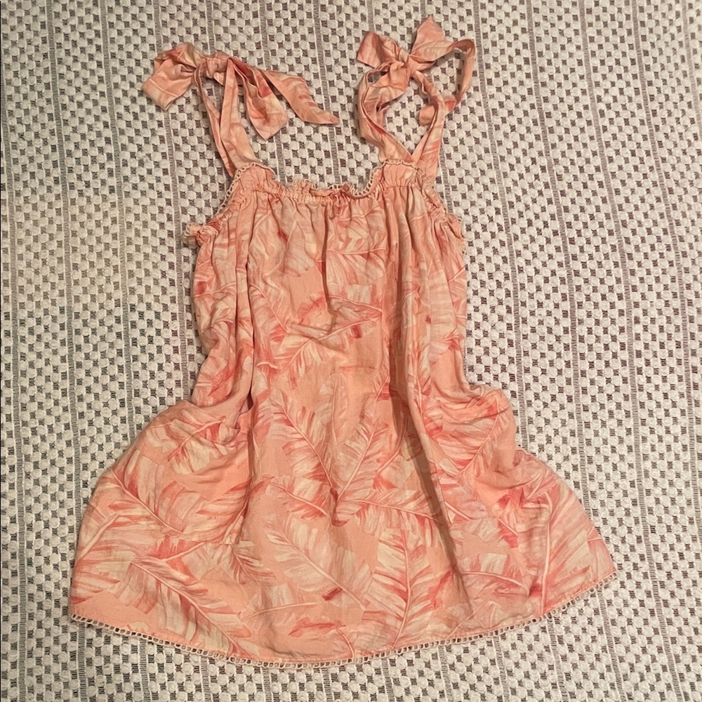 NWT Show Me Your Mumu Sunshine Dress in Pink Majestic Palm - Picture 3 of 11